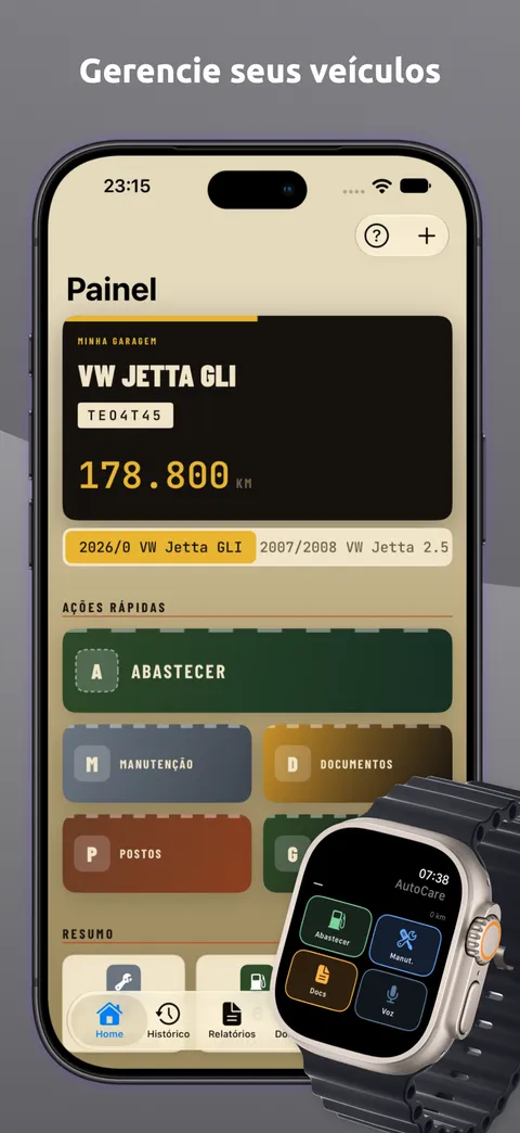 AutocarePro — Telas 1